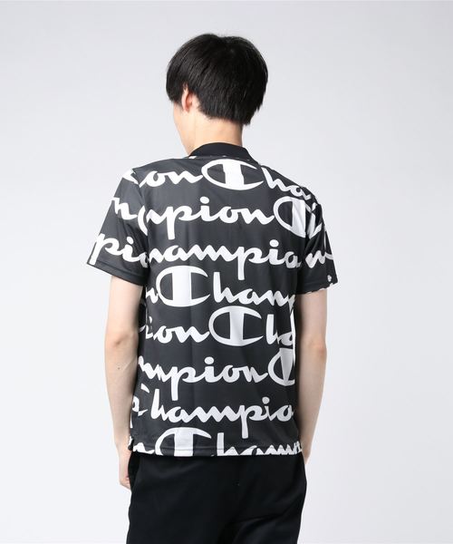 Champion(チャンピオン)の「【Champion/チャンピオン】メンズ TRAINING ポロシャツ(ポロシャツ・メンズ・グレー/ネイビー/ライム/ブラック/ホワイト・MEDIUM/LARGE/X-LARGE)」の7枚目の写真