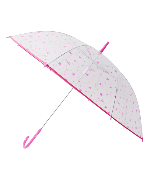 X-girl(エックスガール)の「STARDUST UMBRELLA(長傘・レディース・ピンク/ネイビー・ONE SIZE)」の4枚目の写真