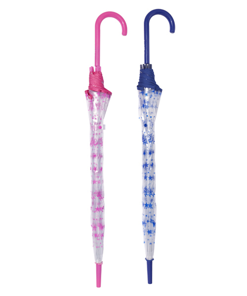 X-girl(エックスガール)の「STARDUST UMBRELLA(長傘・レディース・ピンク/ネイビー・ONE SIZE)」の5枚目の写真