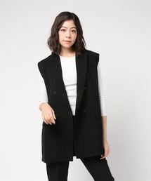 Narcissus | 【Narcissus】テーラードスリーブレスジャケット(テーラードジャケット)