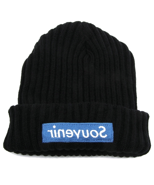 WHO'S WHO gallery(フーズフーギャラリー)の「【rinevuos】 ロゴビーニー(ニットキャップ/ビーニー・メンズ・ホワイト/レッド/ネイビー/ワインレッド/グレー/ブラック・FREE)」の3枚目の写真