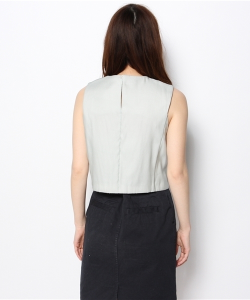 Another Edition(アナザーエディション)の「AE OGDY×フハク BLUS(シャツ/ブラウス・レディース・ホワイト/ブラック/ライトグレー・フリー)」の6枚目の写真