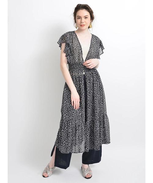 YECCA VECCA(イェッカヴェッカ)の「・麻レーヨンスリットワイドパンツ(その他パンツ・レディース・ベージュ/カーキ/イエロー/ダークネイビー・S/M)」の16枚目の写真