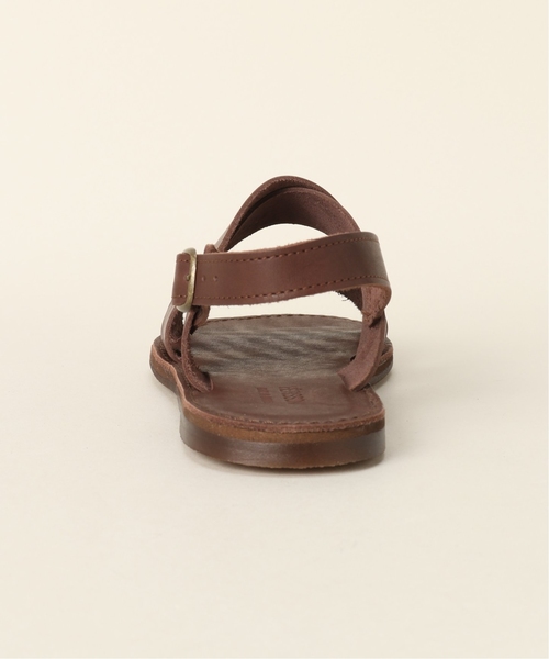 HERISSON（エリソン）の「HERISSON / エリソン レザーサンダル BACK STRAP（サンダル・メンズ・ブラック/ブラウン・26cm/27cm/28cm）」の10枚目の写真