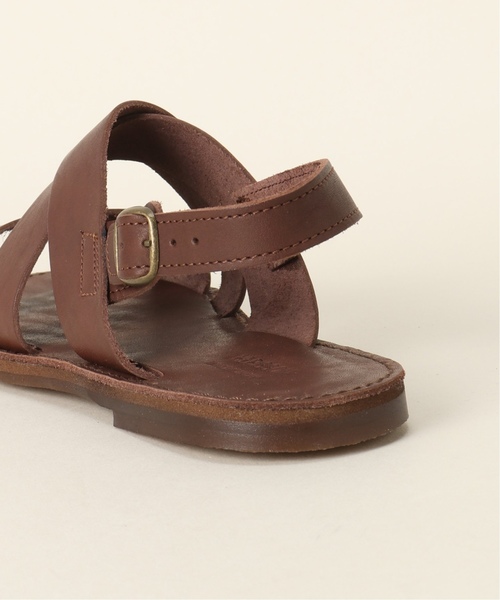 HERISSON（エリソン）の「HERISSON / エリソン レザーサンダル BACK STRAP（サンダル・メンズ・ブラック/ブラウン・26cm/27cm/28cm）」の12枚目の写真