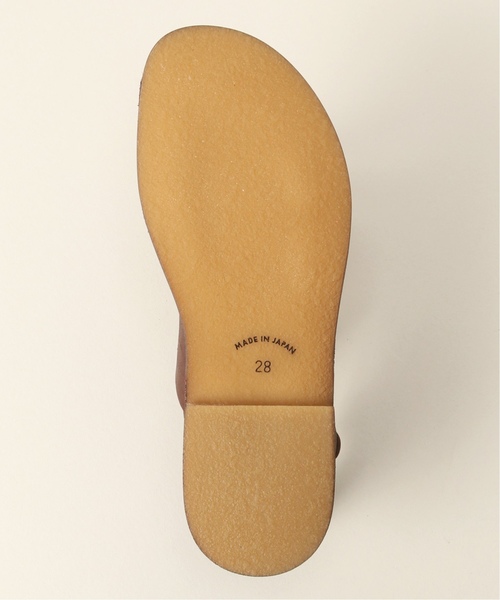 HERISSON（エリソン）の「HERISSON / エリソン レザーサンダル BACK STRAP（サンダル・メンズ・ブラック/ブラウン・26cm/27cm/28cm）」の14枚目の写真