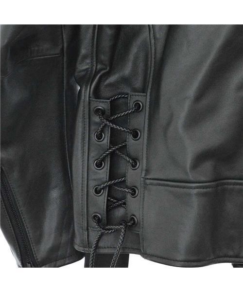 ブランド古着】ボーンダブルライダースジャケット（ライダース