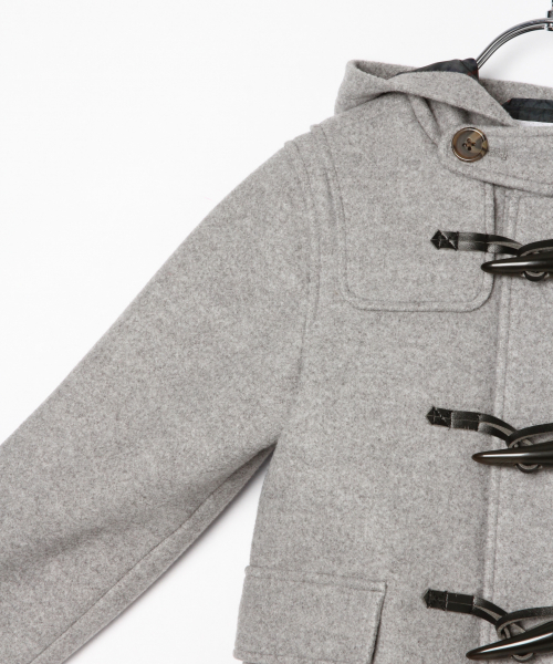 GLOBAL WORK（グローバルワーク）の「【キッズ】ダッフルコート/837346（ダッフルコート・キッズ・グレー/ネイビー/レッド/ブラウン・SMALL/MEDIUM/LARGE/X-LARGE/XX-LARGE）」の7枚目の写真