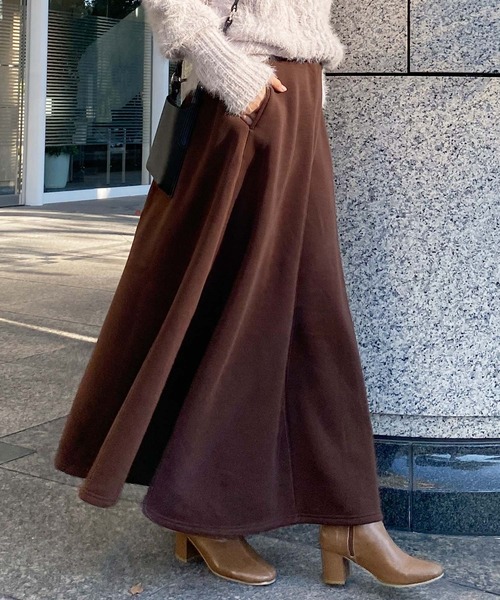 KOBE LETTUCE（コウベレタス）の「[ 裏起毛 ] 2丈フレアスカート（スカート・レディース・ピンク系その他/ボルドー/ブラウン/カーキ/グレー系その他/ブラック/ブラック系その他/ブラウン系その他/グリーン系その他/レッド系その他/グレー系その他2/ピンク系その他2/ブルー/ブルー系その他/ベージュ/ベージュ系その他/グレー系/ホワイト系/ブラック系/ベージュ系/ホワイト系1/ブラック系1/グレー系1/ブラウン系1/グリーン系1/ベージュ系1/ピンク系1/ブラウン系/グリーン系/ピンク系/チャコールグレー/グリーン系2/ピンク系2/グレー系2/ブラック系2/ブラック系3/ピンク系3/グレー系その他3/グレー系3/ホワイト系3/グリーン系3/ホワイト系2/ブラウン系3/ブラウン系2/グレイッシュベージュ/ネイビー/スモークピンク・FREE/ﾌﾘ-/1/2/3/4/#2/#1）」の22枚目の写真