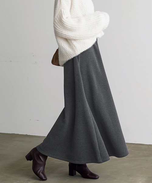KOBE LETTUCE（コウベレタス）の「[ 裏起毛 ] 2丈フレアスカート（スカート・レディース・ピンク系その他/ボルドー/ブラウン/カーキ/グレー系その他/ブラック/ブラック系その他/ブラウン系その他/グリーン系その他/レッド系その他/グレー系その他2/ピンク系その他2/ブルー/ブルー系その他/ベージュ/ベージュ系その他/グレー系/ホワイト系/ブラック系/ベージュ系/ホワイト系1/ブラック系1/グレー系1/ブラウン系1/グリーン系1/ベージュ系1/ピンク系1/ブラウン系/グリーン系/ピンク系/チャコールグレー/グリーン系2/ピンク系2/グレー系2/ブラック系2/ブラック系3/ピンク系3/グレー系その他3/グレー系3/ホワイト系3/グリーン系3/ホワイト系2/ブラウン系3/ブラウン系2/グレイッシュベージュ/ネイビー/スモークピンク・FREE/ﾌﾘ-/1/2/3/4/#2/#1）」の12枚目の写真