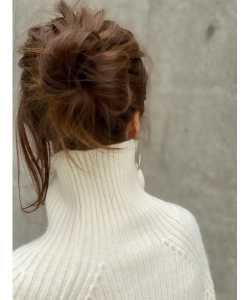 Day and Grade(デイアンドグレイド)の「ボトルネックリブニット(ニット/セーター・レディース・ホワイト・FREE)」の2枚目の写真