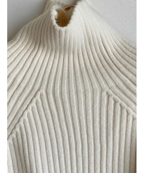 Day and Grade(デイアンドグレイド)の「ボトルネックリブニット(ニット/セーター・レディース・ホワイト・FREE)」の15枚目の写真