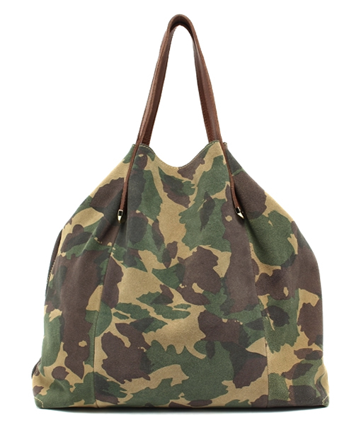 ROSE BUD(ローズバッド)の「1311011A LEATHER SQUARE BAG W/CHAIN STR(ハンドバッグ・レディース・ブラック/バーガンディー/カモフラージュ・ONE SIZE)」の1枚目の写真