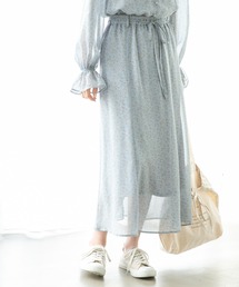 Heather | フラワーAラインロングスカート　874515(スカート)