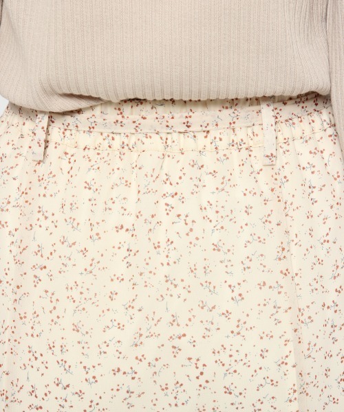 Heather(ヘザー)の「フラワーAラインロングスカート 874515(スカート・レディース・ホワイト系その他/ブラック系その他/ブルー系その他・FREE)」の12枚目の写真