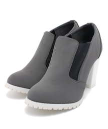 DISCOAT | 【Discoat】ホワイトソールサイドゴアブーツ(ブーティ)