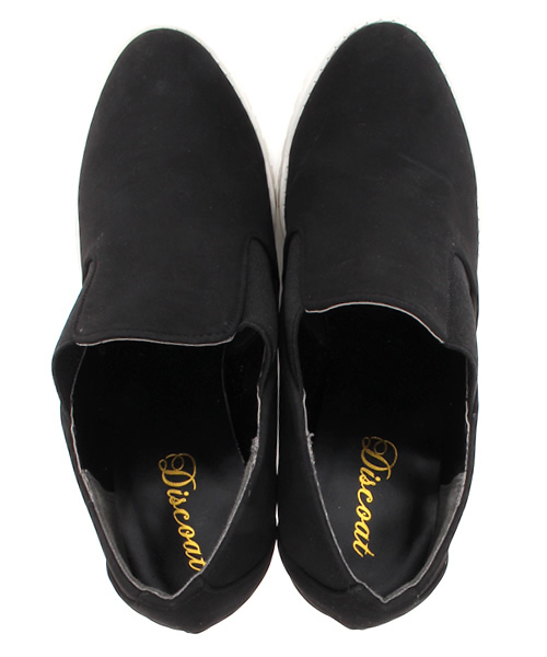 DISCOAT（ディスコート）の「【Discoat】ホワイトソールサイドゴアブーツ（ブーティ・レディース・ブラック/グレー・SMALL/MEDIUM/LARGE）」の9枚目の写真