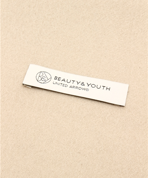 BEAUTY&YOUTH UNITED ARROWS（ビューティーアンドユースユナイテッドアローズ）の「BYTF∵カシミヤ60×160ストール ◆（ストール/ショール・レディース・ホワイト/ブラック/ライトグレー/ライトブルー/ライトピンク/ベージュ・ﾌﾘ-）」の15枚目の写真