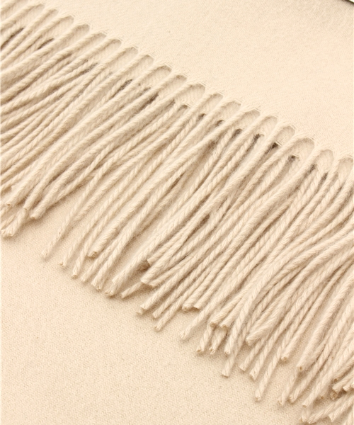 BEAUTY&YOUTH UNITED ARROWS（ビューティーアンドユースユナイテッドアローズ）の「BYTF∵カシミヤ60×160ストール ◆（ストール/ショール・レディース・ホワイト/ブラック/ライトグレー/ライトブルー/ライトピンク/ベージュ・ﾌﾘ-）」の16枚目の写真