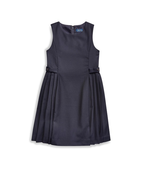 プリーテッド ウール A ライン ドレス ワンピース Polo Ralph Lauren Childrenswear ポロラルフローレンチャイルドウェア のファッション通販 Zozotown