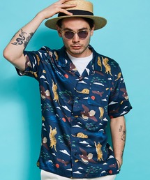 ROTAR | Tiger textile Aloha Shirt タイガー アロハシャツ(シャツ/ブラウス)