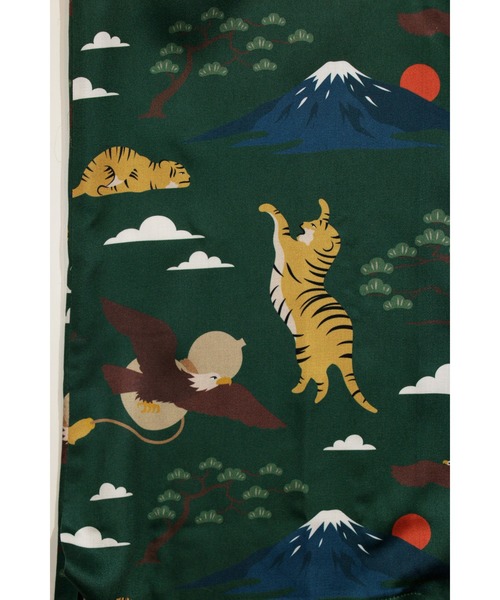 ROTAR（ローター）の「Tiger textile Aloha Shirt タイガー アロハシャツ（シャツ/ブラウス・メンズ・グリーン/ネイビー・MEDIUM/LARGE/X-LARGE）」の9枚目の写真