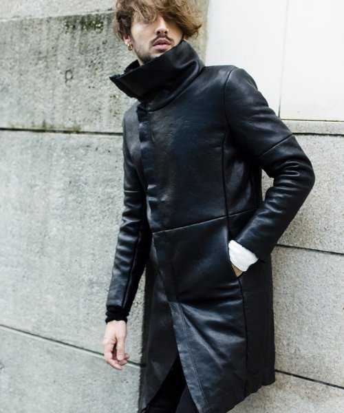 セール ラムベジタブルフェイクムートンリバーシブルハイカラーコート ムートンコート No Id ノーアイディ のファッション通販 Zozotown