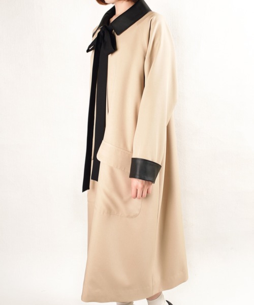 MILK（ミルク）の「ローブ コート（ステンカラーコート）」 - WEAR