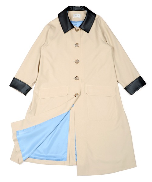 MILK（ミルク）の「ローブ コート（ステンカラーコート）」 - WEAR