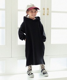 devirock | 裏シャギーパーカーワンピース(ワンピース)