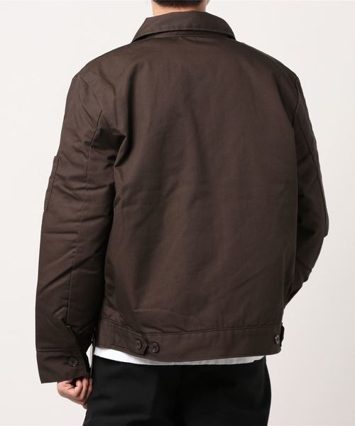 美品 Dickies アイゼンハワージャケット カバーオール ワークジャケット Dickies カバーオール 「Dickies」J15MODEL中綿キルト/デニム