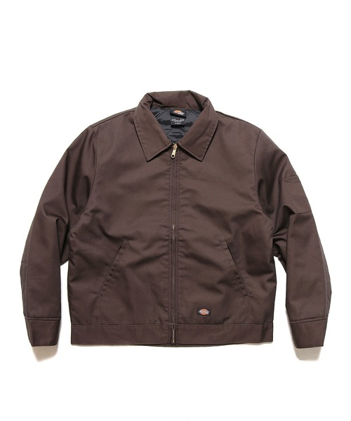 Dickies(ディッキーズ)の「Dickies/ディッキーズ TJ15 Insulated Eisenhower Jacket アイゼンハワードジャケット/ブルゾン(カバーオール・メンズ・ダークブラウン・L/M/XL)」の14枚目の写真