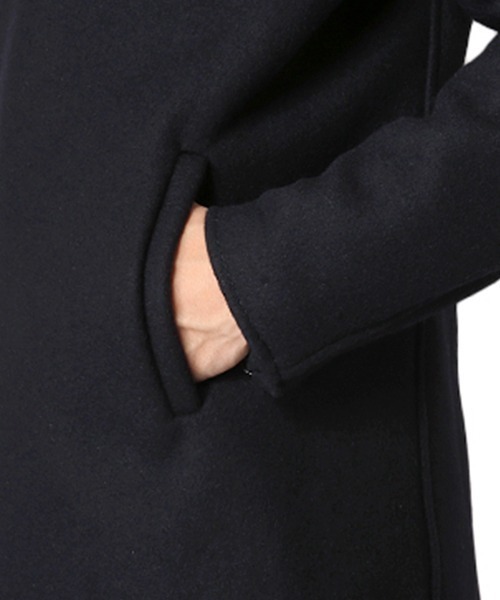 schott(ショット)の「Schott ショット 779 ウール ジップ ピーコート 7505(ピーコート・メンズ・ダークネイビー・40/38/42)」の10枚目の写真