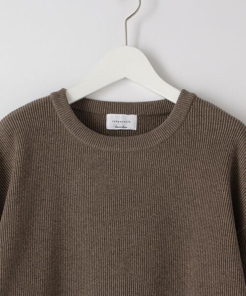 crepuscule × Steven Alan CREW NECK KNIT Steven Alan（スティーブンアラン）の「＜crepuscule × Steven