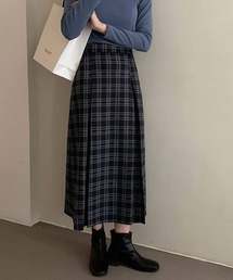 Girly Doll | チェックボックスプリーツスカート(スカート)