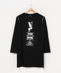 DIESEL | レディース ワンピース グラフィックコットンドレス(ワンピース)