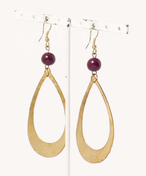 チャイハネ（チャイハネ）の「【チャイハネ】ジプシードロップピアス（ピアス（両耳用）・レディース・シルバー/ゴールド・FREE）」の3枚目の写真