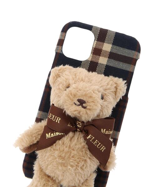 Maison de FLEUR - ♡メゾンドフルール♡ささえてくまさんiPhone11Proケース♡ベア♡クマ♡ Maison de FLEUR - ♡メゾンドフルール♡ささえてくまさん