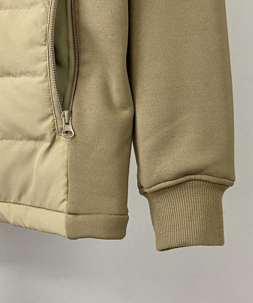 Beno（ビーノ）の「インナーダウン アクティビカル フロントダウン フルジップ スタンドネック ブルゾン（ダウンジャケット/コート・メンズ・ブラック/ネイビー/ベージュ/カーキ/カモフラージュ/チャコールグレー/ライトグレー・LL/M/L）」の12枚目の写真