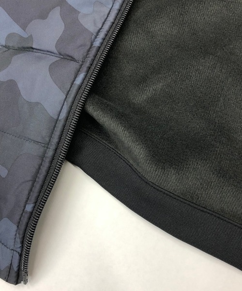 Beno（ビーノ）の「インナーダウン アクティビカル フロントダウン フルジップ スタンドネック ブルゾン（ダウンジャケット/コート・メンズ・ブラック/ネイビー/ベージュ/カーキ/カモフラージュ/チャコールグレー/ライトグレー・LL/M/L）」の19枚目の写真