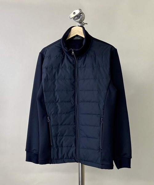 Beno（ビーノ）の「インナーダウン アクティビカル フロントダウン フルジップ スタンドネック ブルゾン（ダウンジャケット/コート・メンズ・ブラック/ネイビー/ベージュ/カーキ/カモフラージュ/チャコールグレー/ライトグレー・LL/M/L）」の16枚目の写真