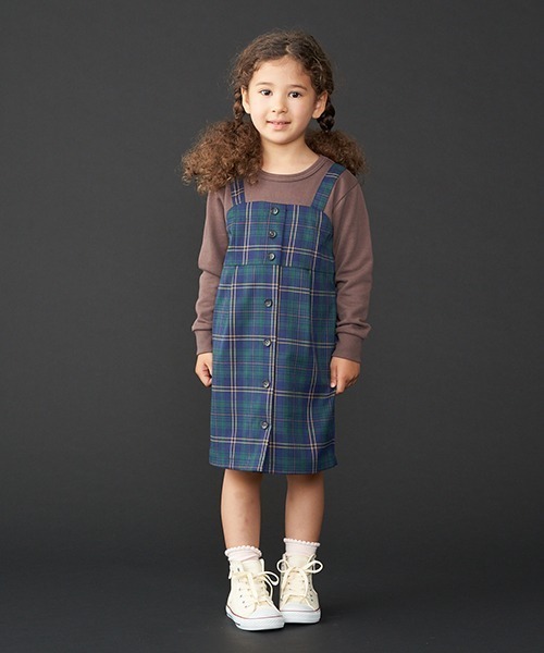 セール B Room ビールーム のワンピース トレーナードッキングチェック柄ワンピース をセール価格で購入できます Petit Main B Room ビールーム のファッション ワンピース トレーナードッキングチェック柄ワンピース ワンピース ワンピース