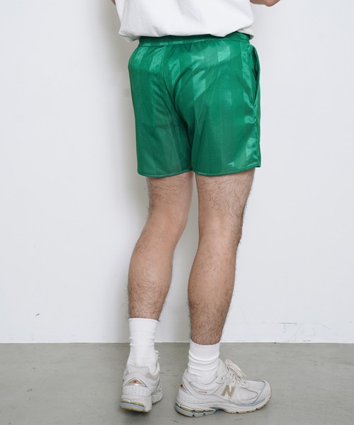 HAN KJOBENHAVN(ハンコペンハーゲン)の「HAN KJOBENHAVN FOOTBALL SHORTS M-130051(その他パンツ・メンズ・グリーン・SMALL)」の4枚目の写真