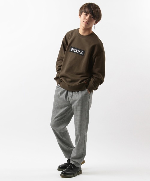 Dickies（ディッキーズ）の「【Dickies/ディッキーズ】 ボックスロゴ ワッペンスウェット/トレーナー（スウェット・メンズ・ブラック/ホワイト/ブラウン・M/XL/L）」の15枚目の写真