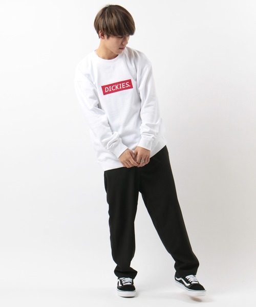 Dickies（ディッキーズ）の「【Dickies/ディッキーズ】 ボックスロゴ ワッペンスウェット/トレーナー（スウェット・メンズ・ブラック/ホワイト/ブラウン・M/XL/L）」の13枚目の写真