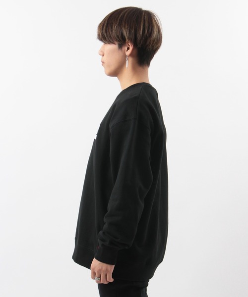 Dickies（ディッキーズ）の「【Dickies/ディッキーズ】 ボックスロゴ ワッペンスウェット/トレーナー（スウェット・メンズ・ブラック/ホワイト/ブラウン・M/XL/L）」の7枚目の写真