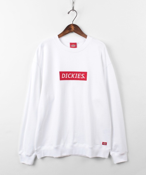 Dickies（ディッキーズ）の「【Dickies/ディッキーズ】 ボックスロゴ ワッペンスウェット/トレーナー（スウェット・メンズ・ブラック/ホワイト/ブラウン・M/XL/L）」の4枚目の写真