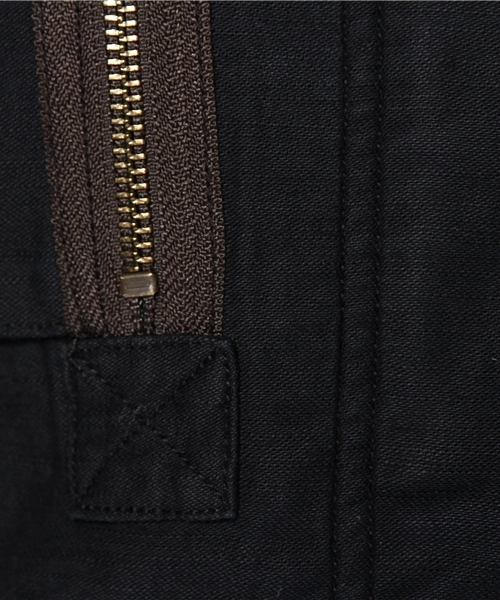 AVIREX（アヴィレックス）の「avirex/アヴィレックス/レディース/LONG M-65 JACKET/ロング　M-65　ジャケット（ミリタリージャケット・レディース・ブラック/カーキ・MEDIUM/SMALL）」の14枚目の写真