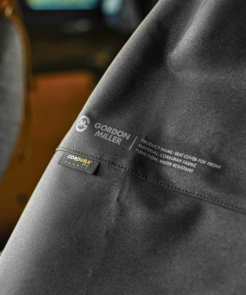 GORDON MILLER（ゴードンミラー）の「GORDON MILLER（ゴードンミラー） CORDURA FRONT SEAT COVER (コーデュラ フロント シートカバー)（アウトドアグッズ・メンズ・ブラック/オリーブ/ダークグレー/タン・ONE SIZE）」の7枚目の写真