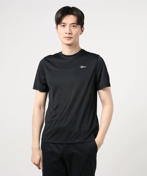 Reebok(リーボック)の「ランニング エッセンシャルズ シャツ / Running Essentials Shirt(Tシャツ/カットソー・メンズ・グレー/ライトブルー/グリーン/ブラック・LARGE/MEDIUM/SMALL/X-LARGE/X-SMALL/XXX-LARGE/XX-LARGE)」の17枚目の写真
